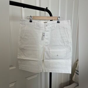 NWT Todd Snyder Utility Shorts – Size 34 – White Cotton – $228 Retail